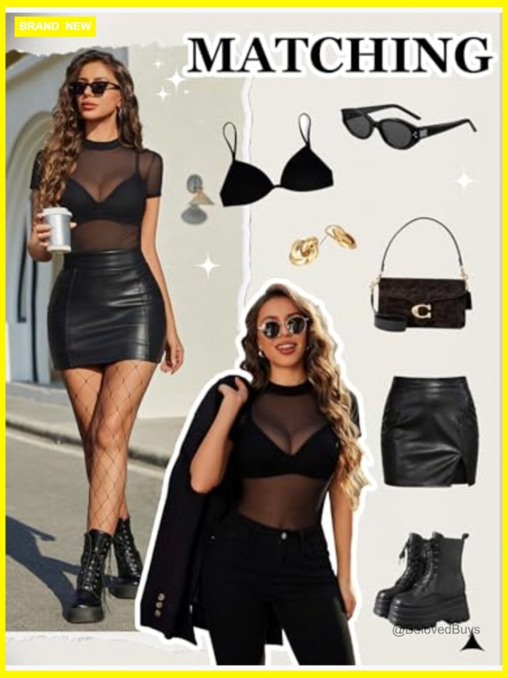 Sheer Mesh Mock Neck Short Sleeve Bodycon Top Clubwear Going Out - Picture 5 of 7
